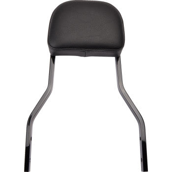 COBRA Detachable Backrest Kit - 14" - Square - Black - FLHC/S '18-'20
