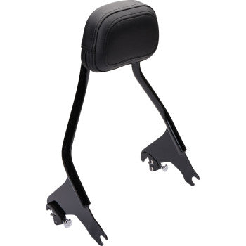 COBRA Detachable Backrest - Black - Short - FLH/FLT