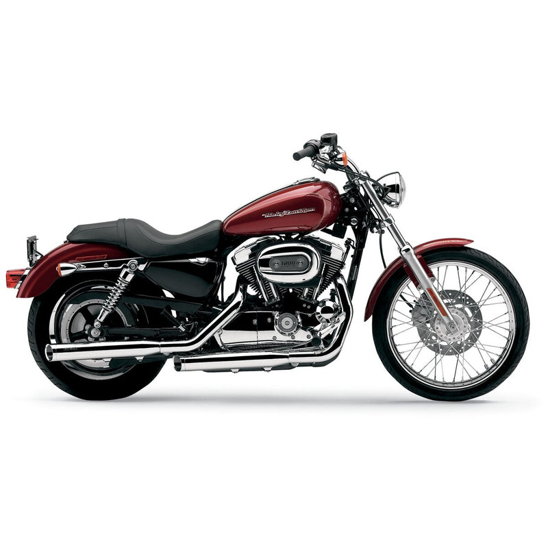 COBRA 3" Slashcut Slip-On Mufflers - Chrome - XL '04-'13