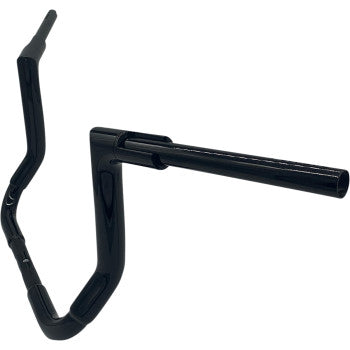FAT BAGGERS INC. 1-1/2" EZ Install Flat Top Handlebar - 12" - Black