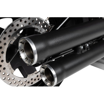 COBRA RPT 3" Slip-On Mufflers - Black - Softail '18-'22