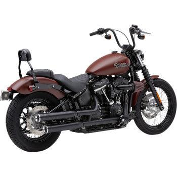 COBRA RPT 3" Slip-On Mufflers - Black - Softail '18-'22