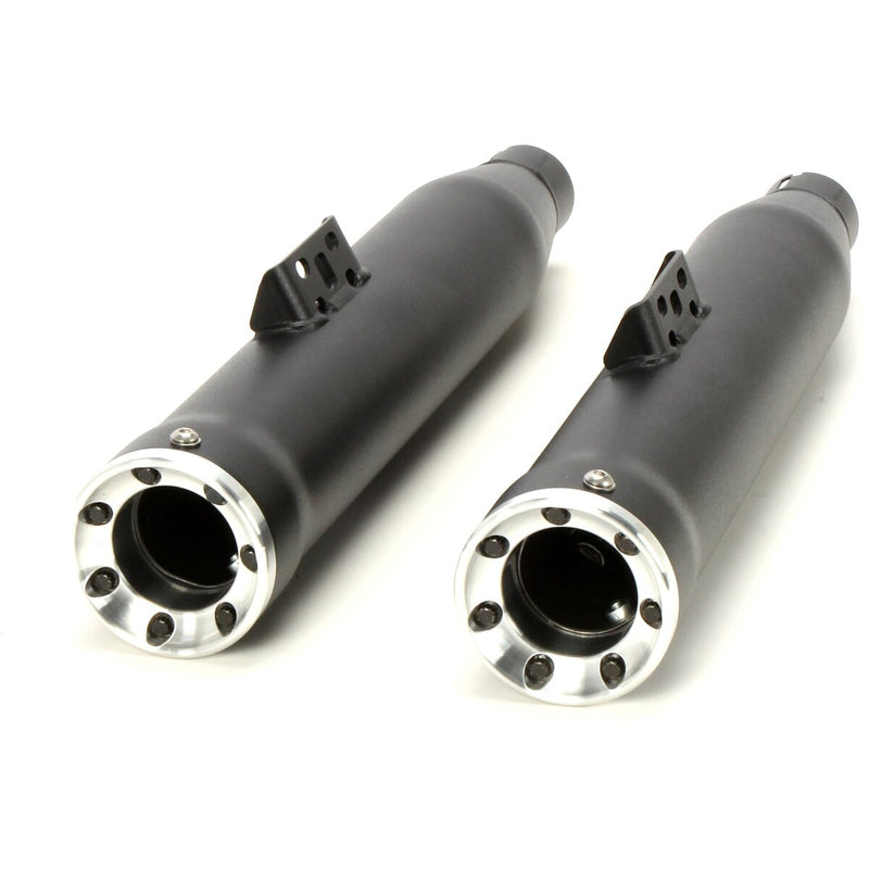 COBRA RPT 3" Slip-On Mufflers - Black - Softail '18-'22