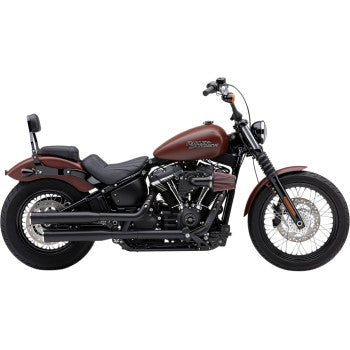 COBRA RPT 3" Slip-On Mufflers - Black - Softail '18-'22