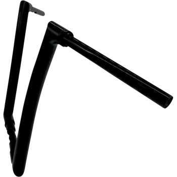 FAT BAGGERS INC. 1-1/2" EZ Install Flat Top Handlebar - 16" - Black