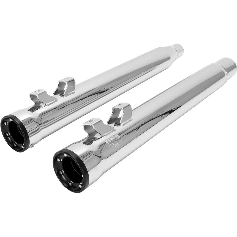 COBRA RPT 3" Slip-On Mufflers - Chrome - Touring '17-'22