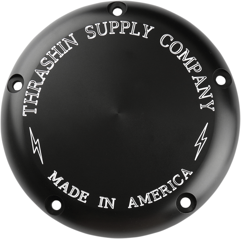 THRASHIN SUPPLY CO. Derby Cover - Black - Classic TSC-3010-4