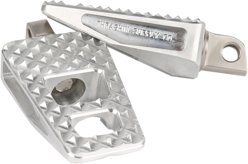 THRASHIN SUPPLY CO. Front/Rear P-54 Footpegs - Natural - 2.25" - 1941-2019 TOURING, SOFTAIL, SPORTSTER, DYNA MODELS