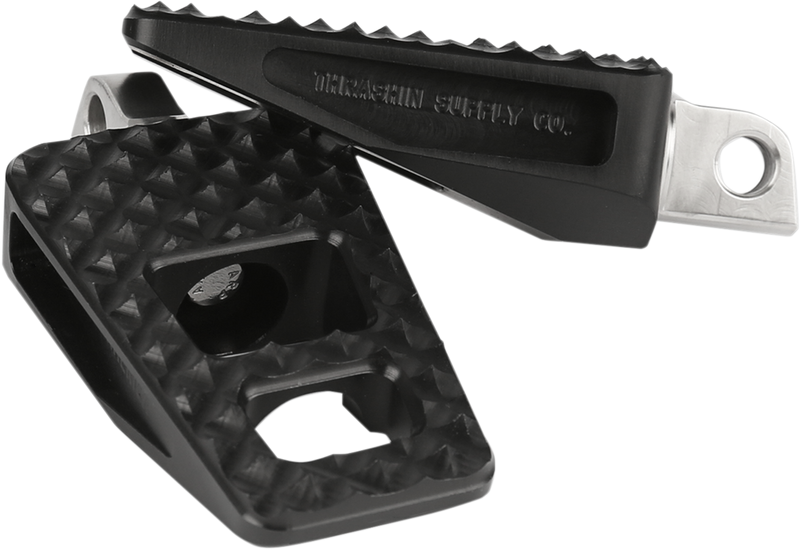 THRASHIN SUPPLY CO. Front/Rear P-54 Footpegs - Black - 2.25" - 1941-2019 TOURING, SOFTAIL, SPORTSTER, DYNA MODELS