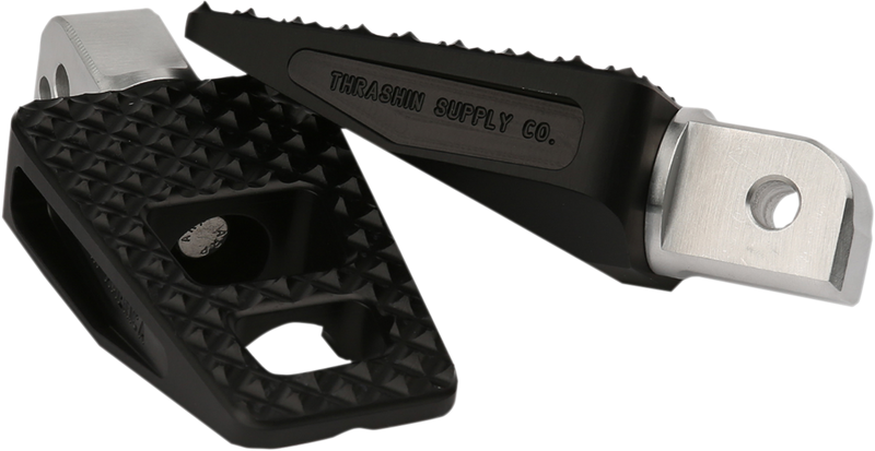 THRASHIN SUPPLY CO. Rear P-54 Footpegs - Black - 2018 SOFTAIL MODELS