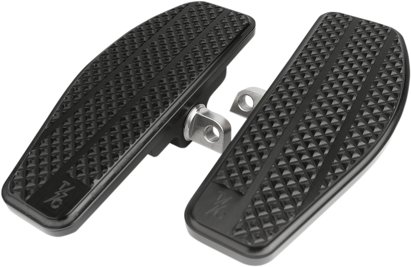 THRASHIN SUPPLY CO. Mini Floorboards - Black - 1957-2019 TOURING, SOFTAIL, SPORTSTER MODELS