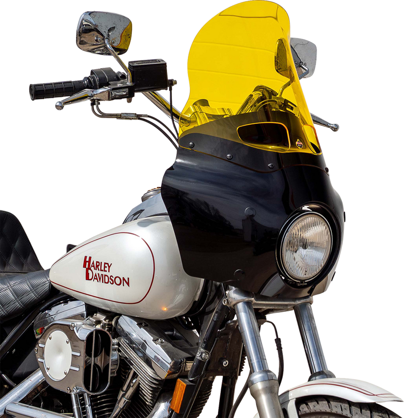 KLOCK WERKS Windshield - Road Warrior Fairing - 15" - Yellow KWW-06-0621