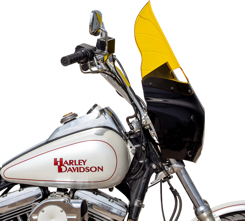 KLOCK WERKS Windshield - Road Warrior Fairing - 15" - Yellow KWW-06-0621