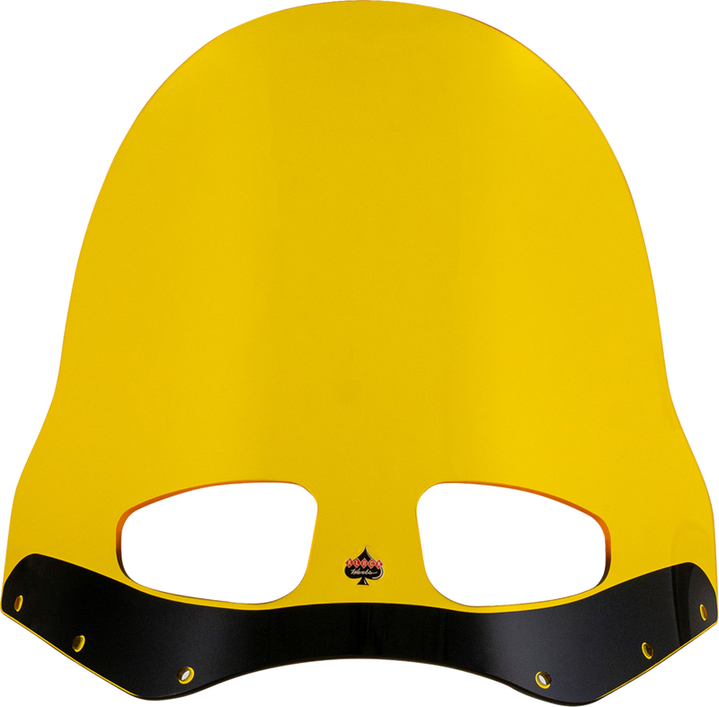 KLOCK WERKS Windshield - Road Warrior Fairing - 15" - Yellow KWW-06-0621