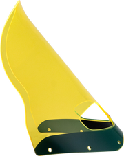 KLOCK WERKS Ice Flare® Windshield - 15" - Yellow Ice - Road Warrior Fairing KWW-06-0616