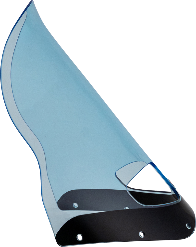 KLOCK WERKS Ice Flare® Windshield - 15" - Blue Ice - Road Warrior Fairing KWW-06-0618