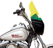 KLOCK WERKS Ice Flare® Windshield - 15" - Yellow Ice - Road Warrior Fairing KWW-06-0616