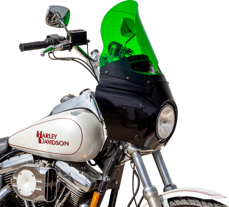 KLOCK WERKS Windshield - Road Warrior Fairing - 15" - Green KWW-06-0622