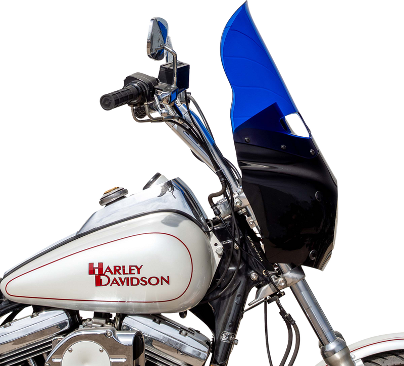 KLOCK WERKS Windshield - Road Warrior Fairing - 15" - Blue KWW-06-0623