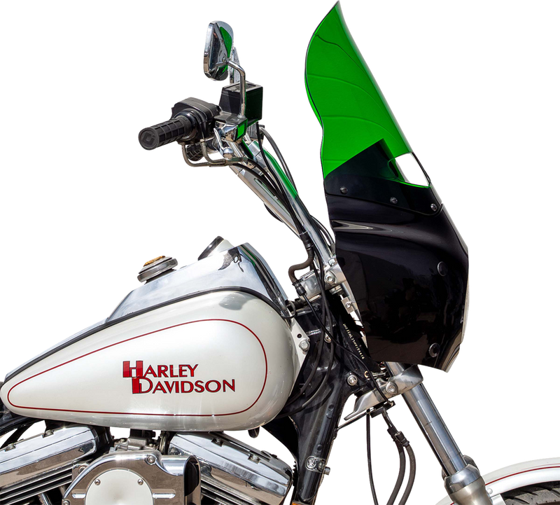 KLOCK WERKS Windshield - Road Warrior Fairing - 15" - Green KWW-06-0622