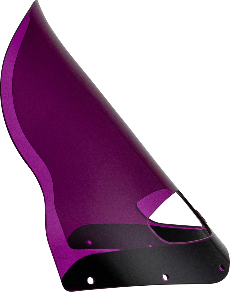 KLOCK WERKS Windshield - Road Warrior Fairing - 15" - Purple KWW-06-0624
