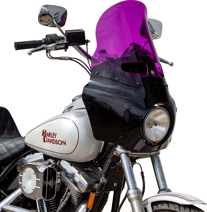 KLOCK WERKS Windshield - Road Warrior Fairing - 15" - Purple KWW-06-0624