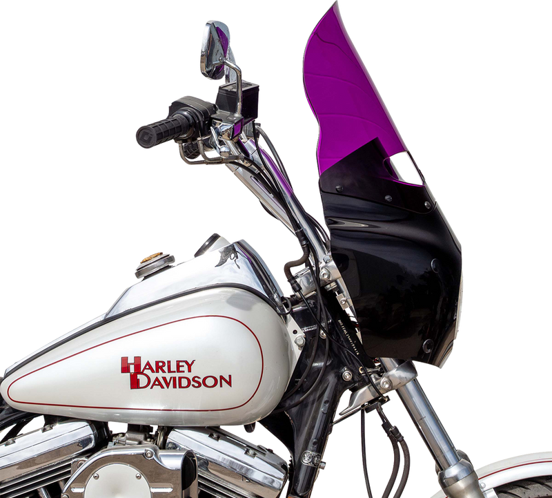 KLOCK WERKS Windshield - Road Warrior Fairing - 15" - Purple KWW-06-0624