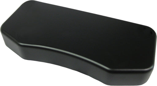 Hiddn Hrdwre Top Clamp Smooth Black