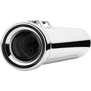 COBRA 4" Neighbor Hater Slip-On Mufflers - Chrome - Touring '95-'16