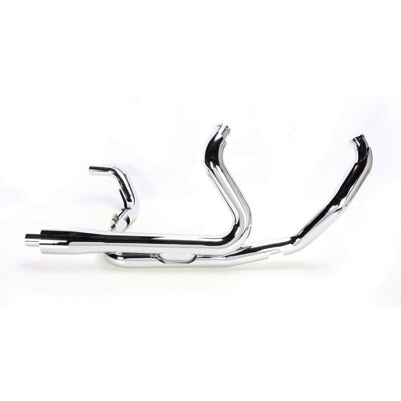 COBRA Pro Chamber Headpipes - Dual Bungs - Chrome - FLH / FLT '17-'23