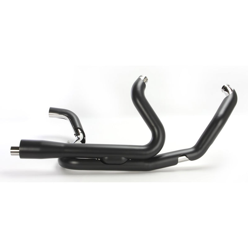 COBRA Pro Chamber Headpipes - Single Bung - Black - FLH / FLT '17-'23