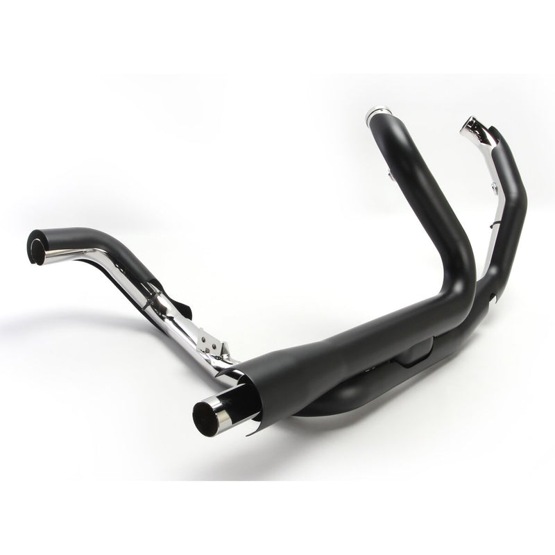 COBRA Pro Chamber Headpipes - Single Bung - Black - FLH / FLT '17-'23