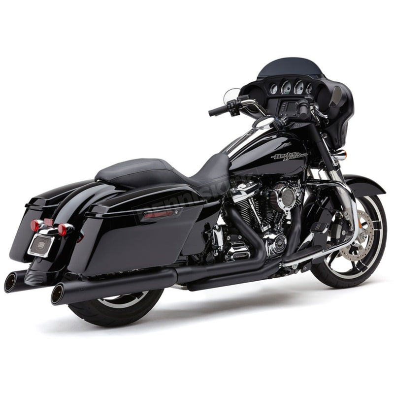 COBRA True Dual Headpipes - Black - FLH / FLT '17-'22