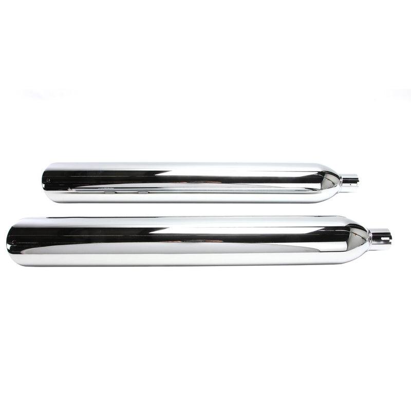 COBRA 4" 909 Uppercut Slip-On Mufflers - Chrome - Touring '95-'16