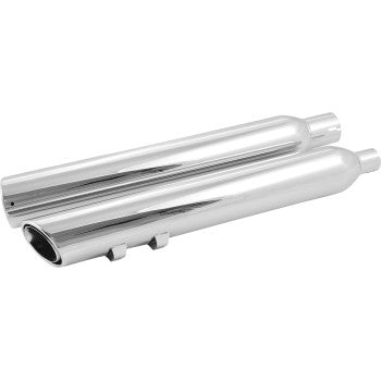 COBRA 4" 909 Uppercut Slip-On Mufflers - Chrome - Touring '17-'22