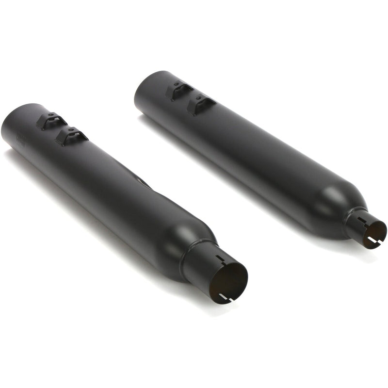 COBRA 4" 909 Uppercut Slip-On Mufflers - Black - Touring '17-'22