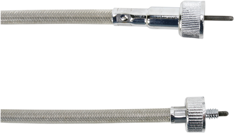 DRAG SPECIALTIES Replacement Front-Wheel Drive Speedometer Cable - Braided Stainless Steel - 40"