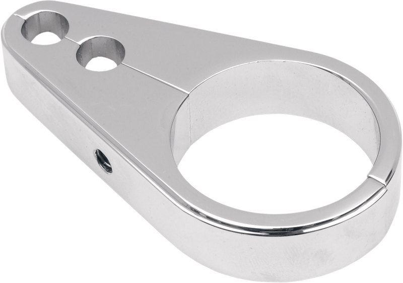 DRAG SPECIALTIES Die-Cast Dual Throttle Cable Clamp - Chrome - 1-1/4"  Round Tube