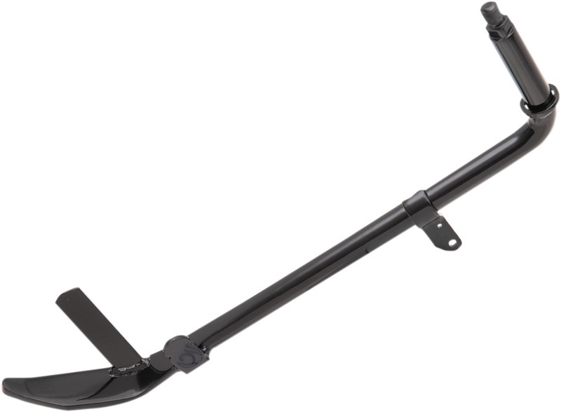DRAG SPECIALTIES Replacement 1" Over Stock Length Kickstand - Gloss Black - Touring '07-'24