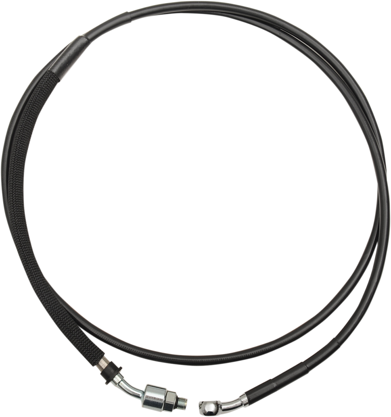 DRAG SPECIALTIES Stainless Steel Hydraulic Clutch Line - Black - 78-1/8" - FLTRX/S '15-'16
