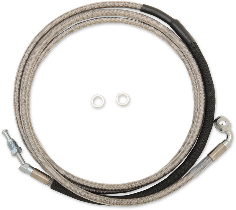 DRAG SPECIALTIES Stainless Steel Hydraulic Clutch Line - 80-1/8" - FLTRX '17-'20