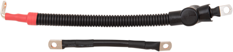 DRAG SPECIALTIES OEM Replacement Black Battery Cable Set - '09-'17 Softail
