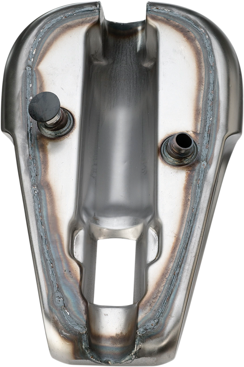 DRAG SPECIALTIES Legacy Style 3 Gallon Carburetor Gas Tank - Raw - Custom Applications