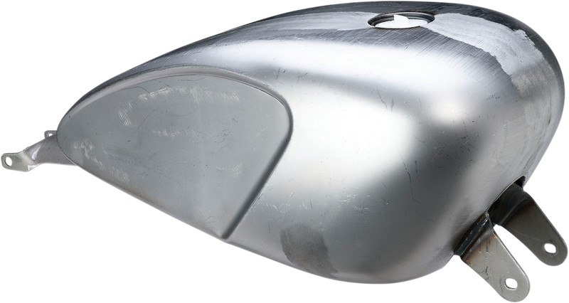 DRAG SPECIALTIES Legacy Style 3 Gallon Carburetor Gas Tank - Raw - Sportster