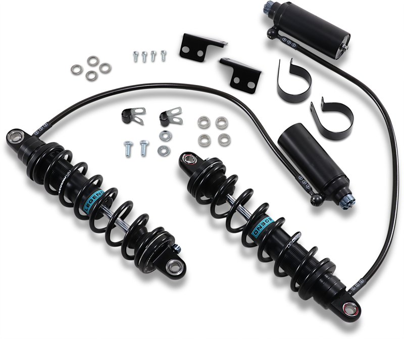 LEGEND SUSPENSION REVO ARC Remote Reservoir Shocks for 1999-2008 Touring