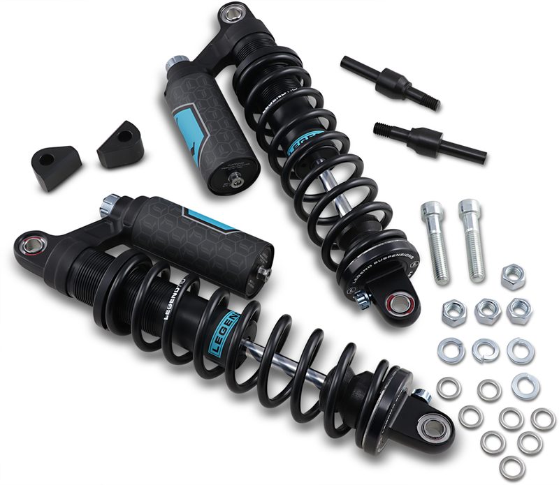 LEGEND SUSPENSION REVO ARC Piggyback Shocks Performance for '84-'00 FXR Models