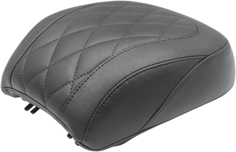 MUSTANG Wide Tripper™ Rear Seat - Diamond Stitch - Black - Fat Boy '18-'21