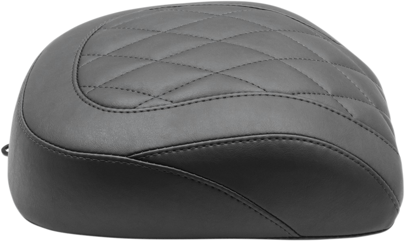 MUSTANG Wide Tripper™ Rear Seat - Diamond Stitch - Black - Breakout '18-'20