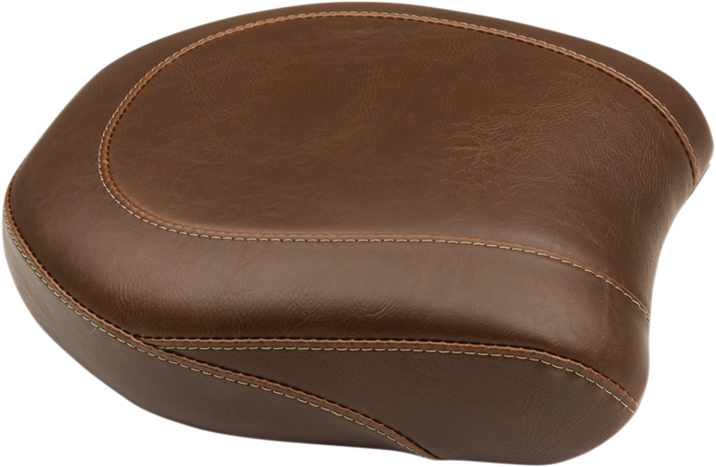 MUSTANG Wide Tripper™ Forward Rear Seat - Brown - Fat Bob '14-'17