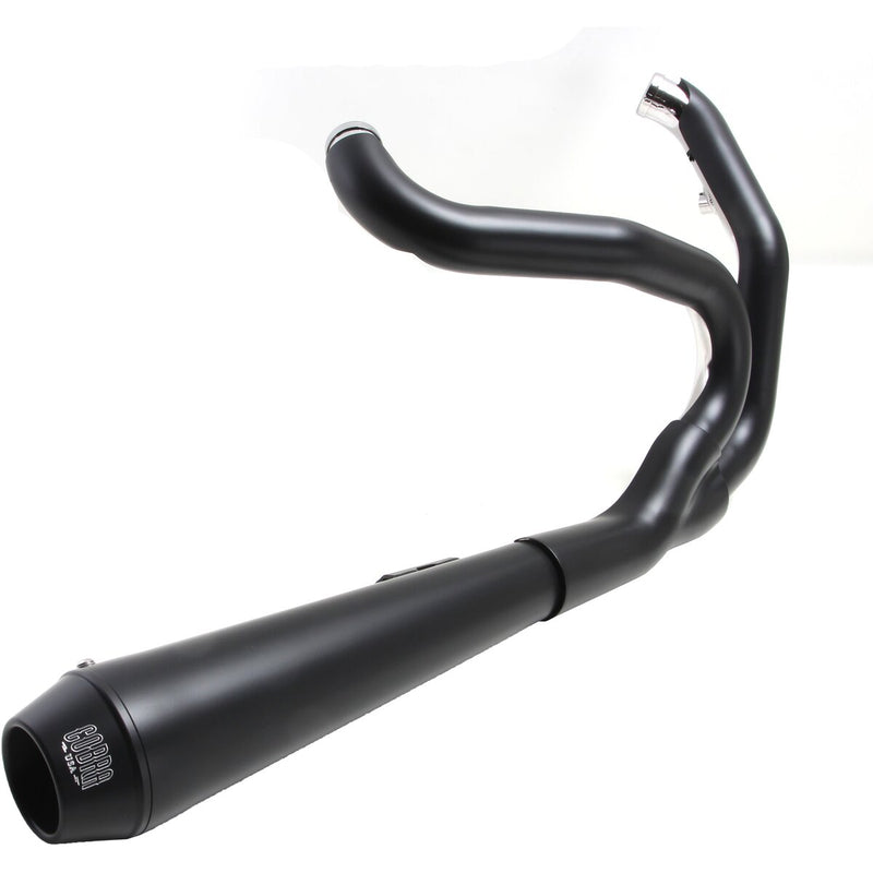COBRA 4" El Diablo 2:1 Exhaust System - Black - FL / FX '12-'17